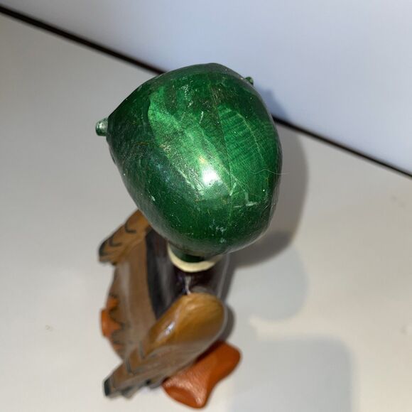 Vtg Lonzo Originals Hand Carved Wooden Duck Figurine 13” Indianapolis Folk Art - Picture 6 of 7